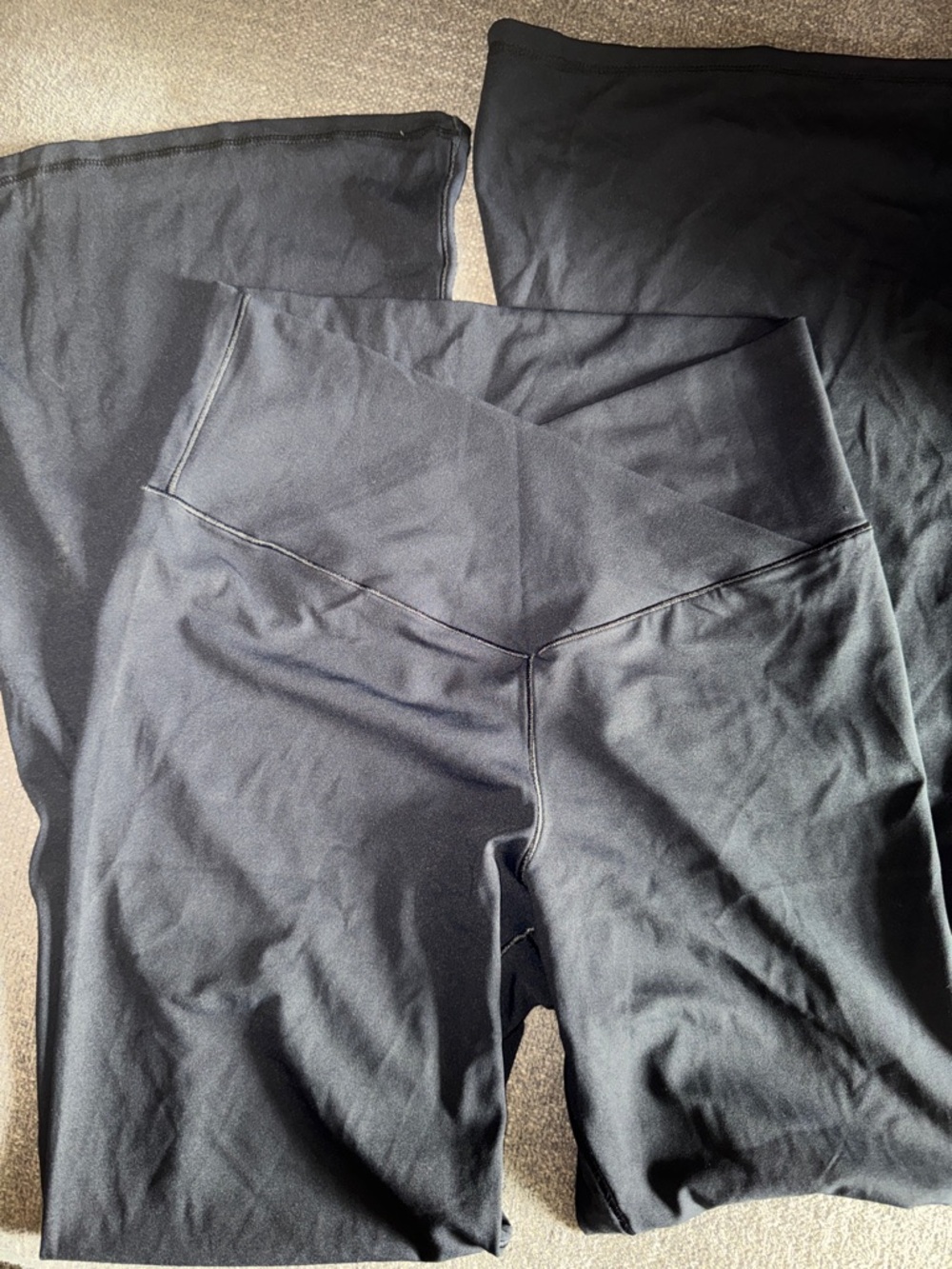 Sunzel High Waisted Black Yoga flares